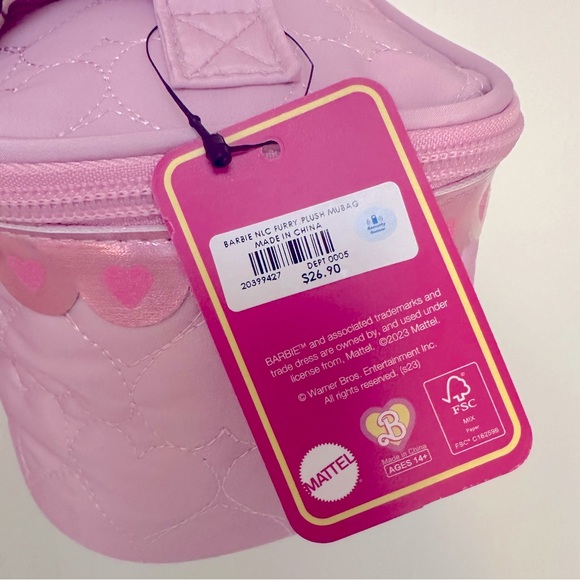 Barbie Jeweled Logo Makeup Bag - Picture 7 of 7